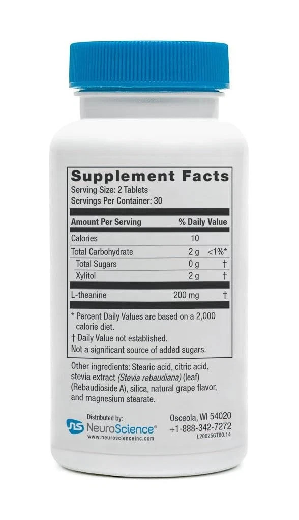 Neuorscience GABA Trex L Theanine Supplement – Calm Aid for Daytime Stress Su…