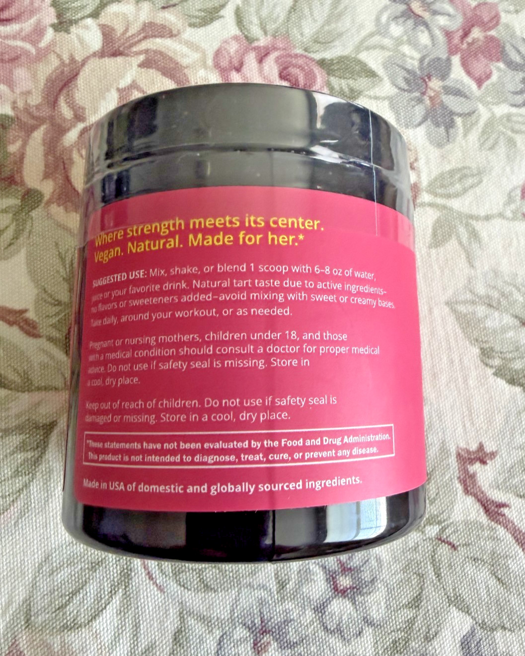 Happy Healthy Hippie Creatine HCl Powder with KSM-66 Ashwagandha|Vegan Creatine