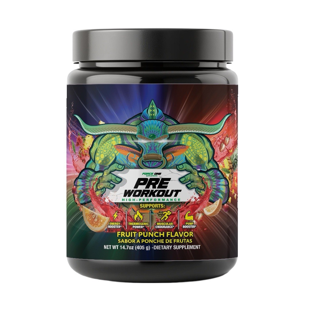 Pre-Workout – Fruit Punch Flavor
