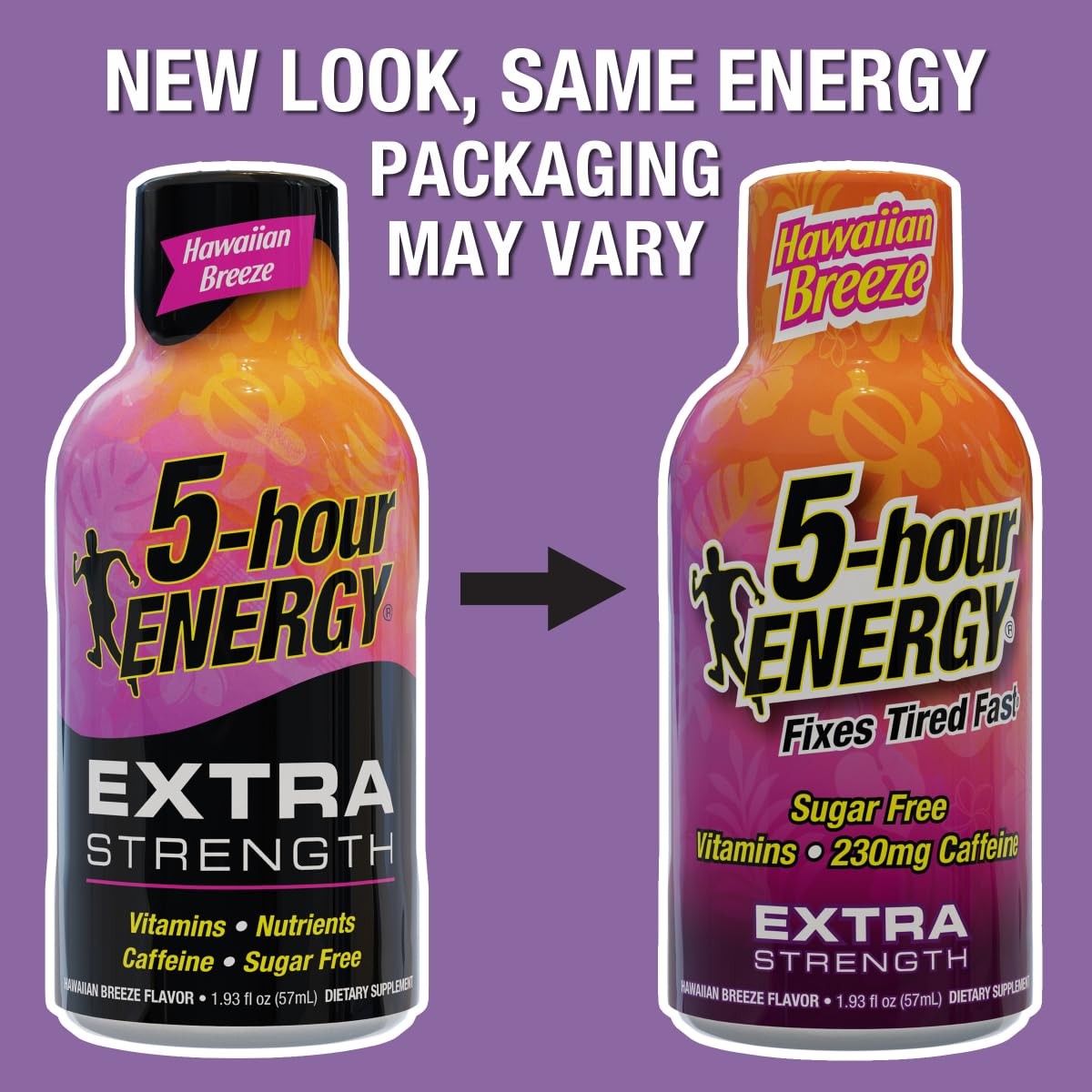 5-hour ENERGY Extra Strength Hawaiian 20 Bottles – Single Flavor