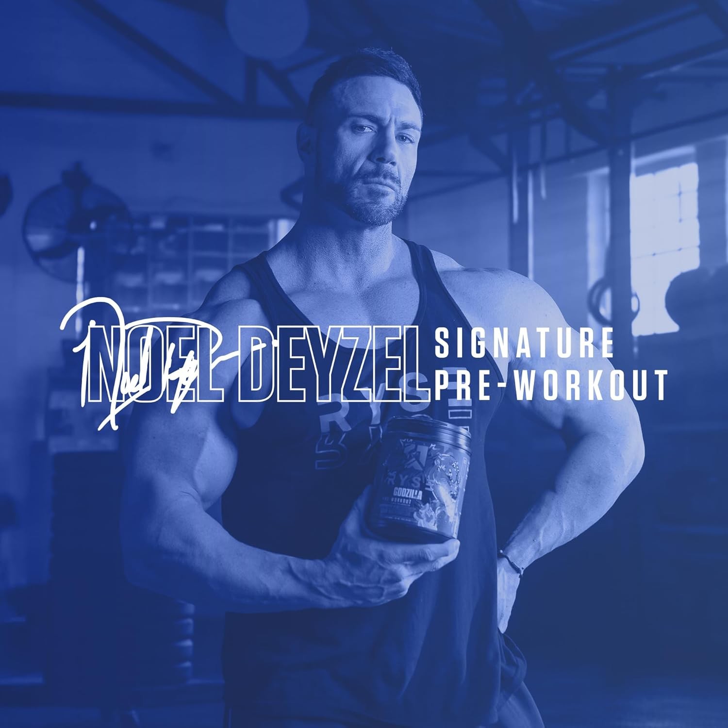RYSE Godzilla Pre-Workout, Blue Raspberry 772g