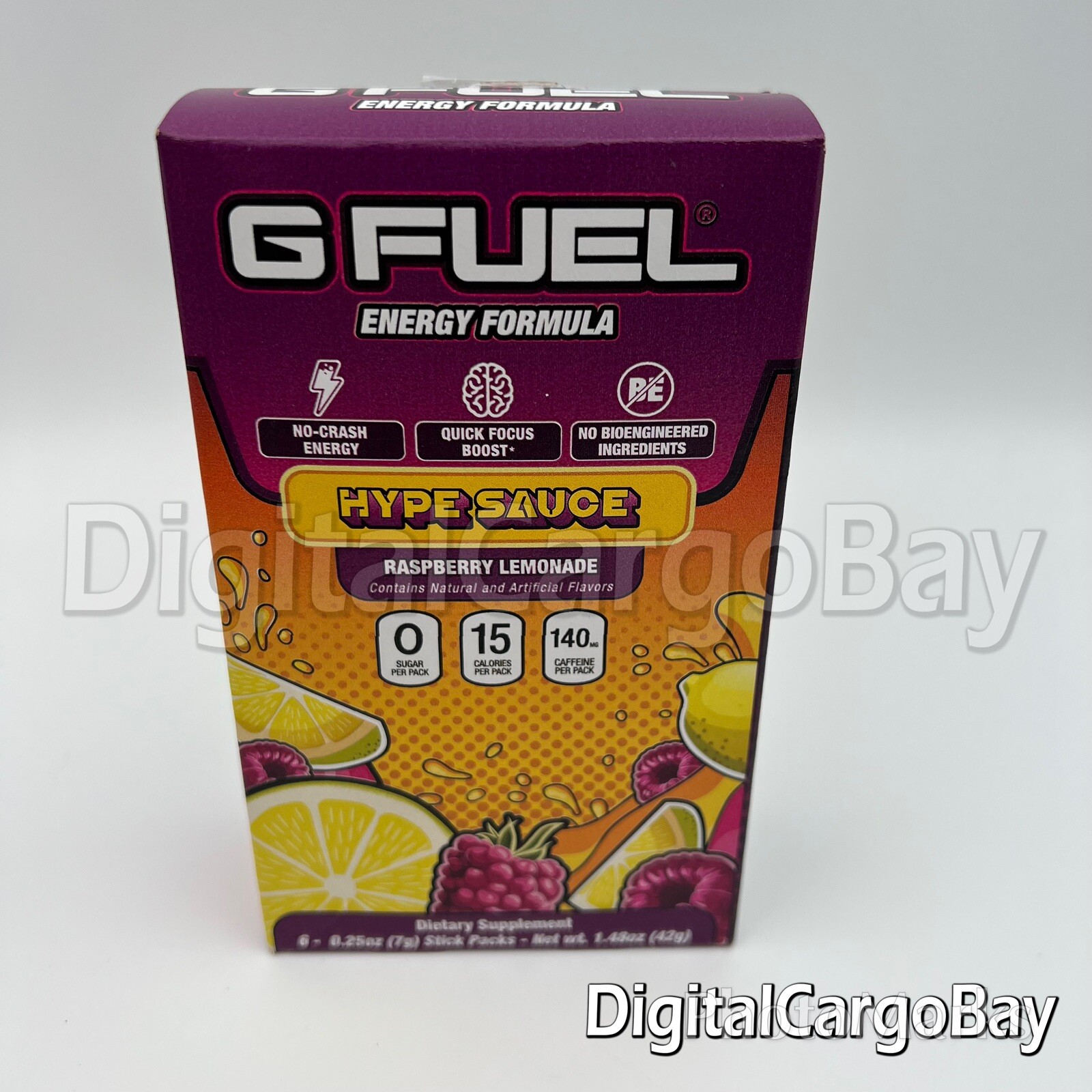 G Fuel Hype Sauce Energy Powder Sticks – x4 6 Packs (24 Sticks) GFUEL