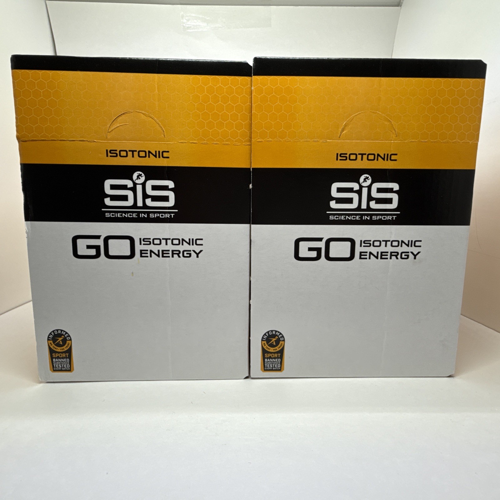 60 Pack Science in Sport Energy Gel SIS Go Isotonic Energy TUTTI FRUTTI BB 08/26
