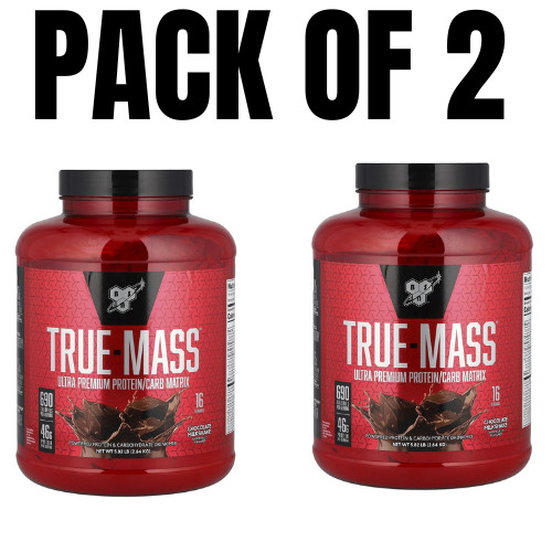 True-Mass® Ultra Premium Protein – Chocolate Milkshake – 5.82 lbs (Pack of 2)