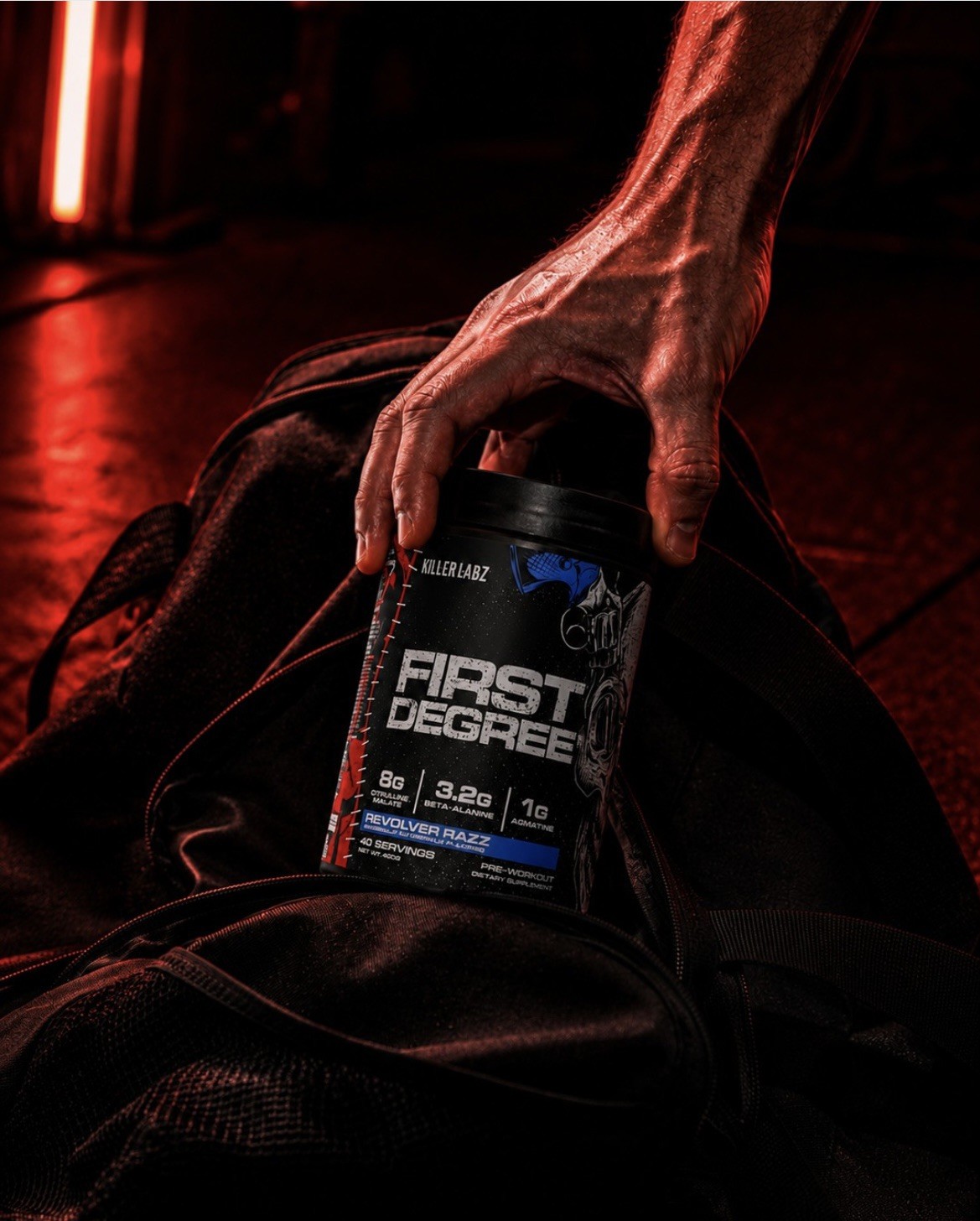Killer Labz FIRST DEGREE High Stim Pre-Workout 2 Flavors to choose Description