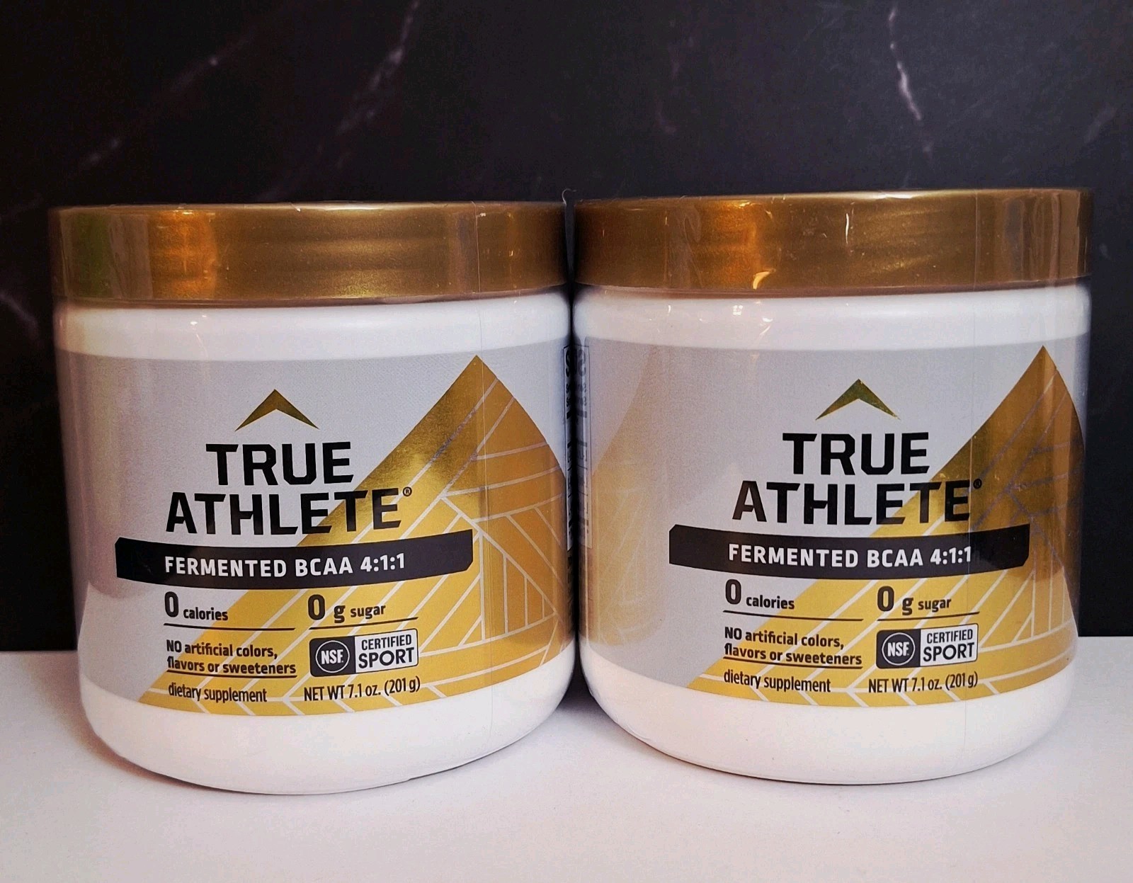 2 Tubs – True Athlete Fermented BCAA, 30 Serv, Zero Calories or Sugar, 04/2027✨️
