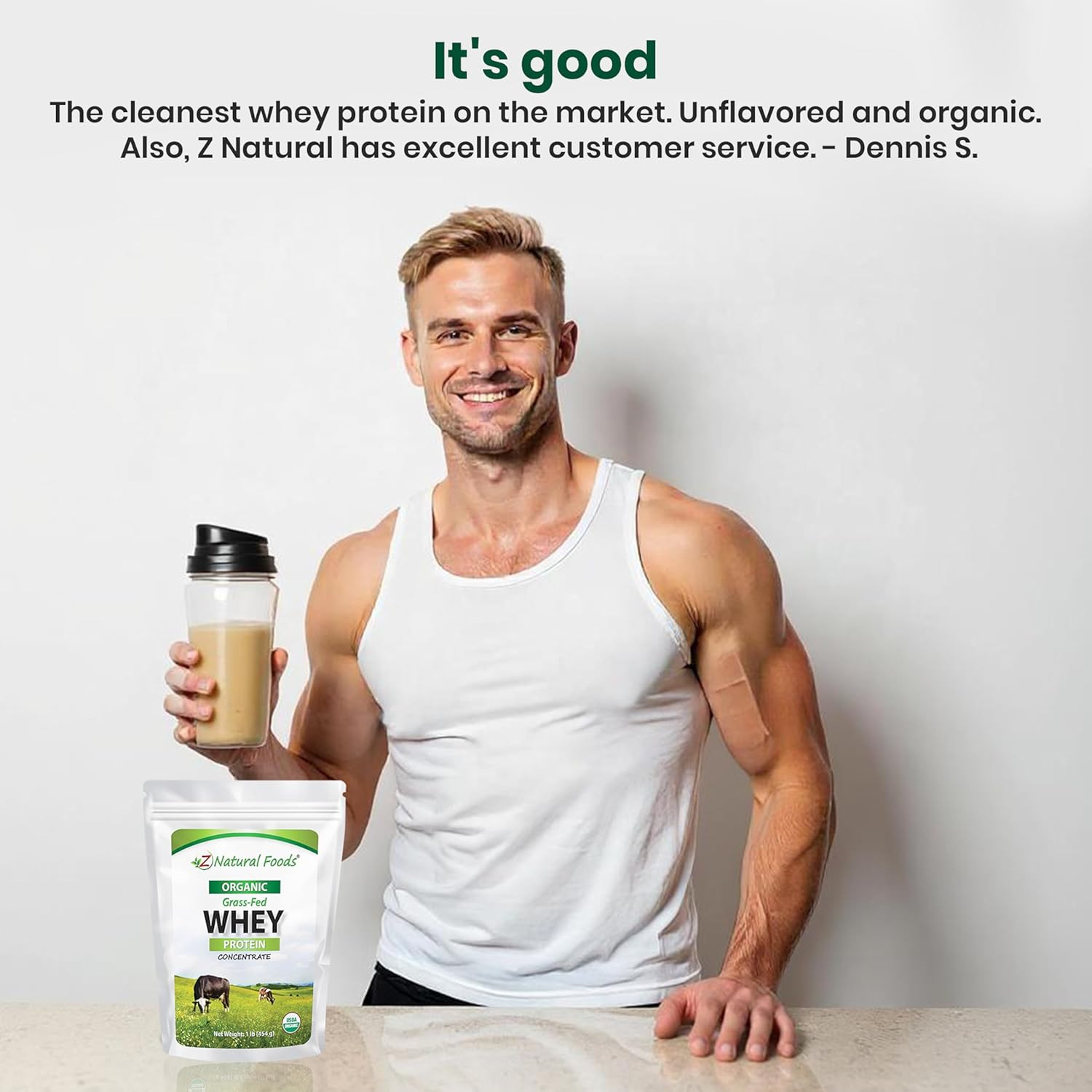 Organic Whey Protein Concentrate – Nutrient-Dense Grass Fed Whey Protein Powder