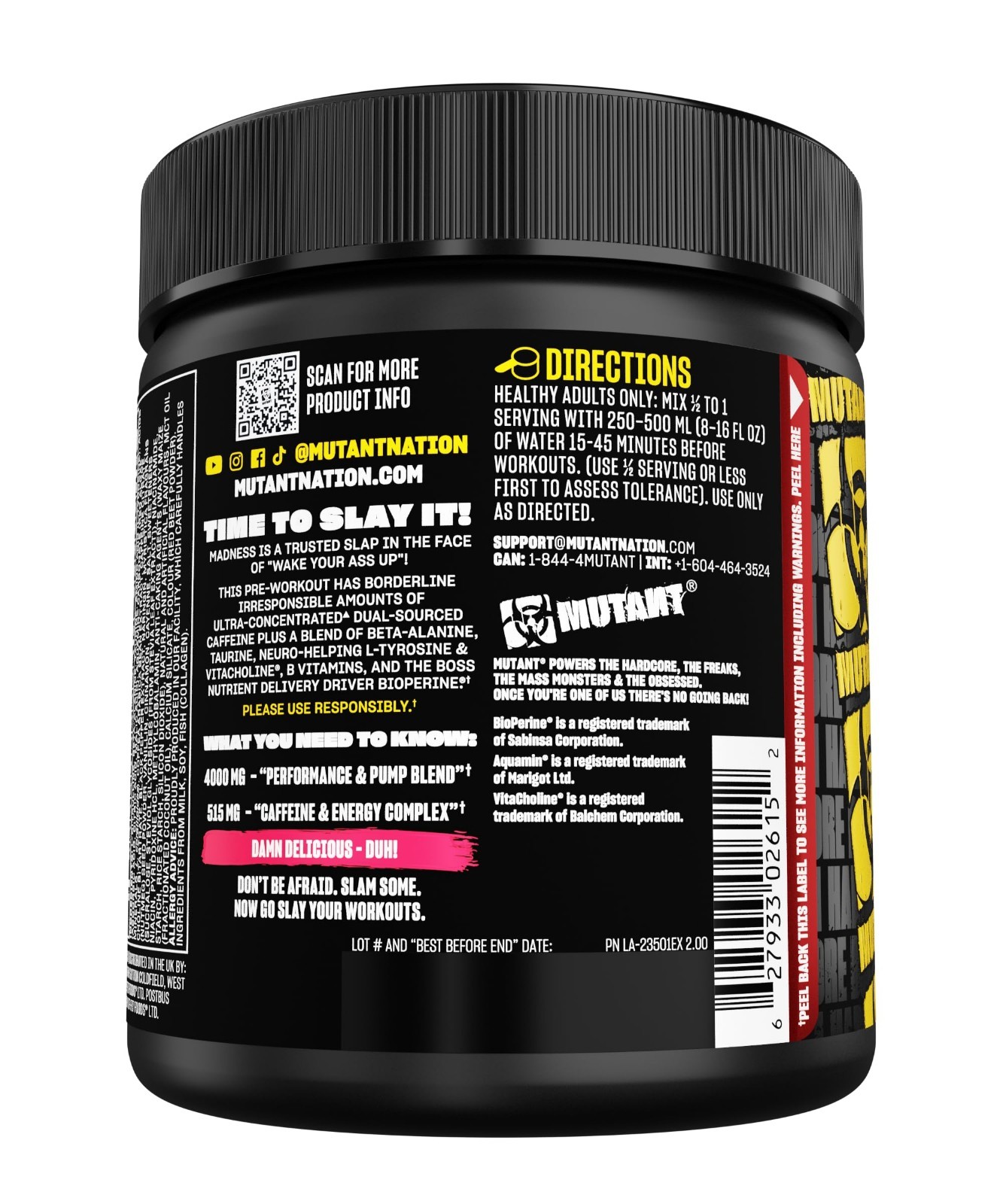 Ultra-Concentrated Pre-Workout Powder, Fruit Punch Flavor, 9.52 oz – Energy Boos