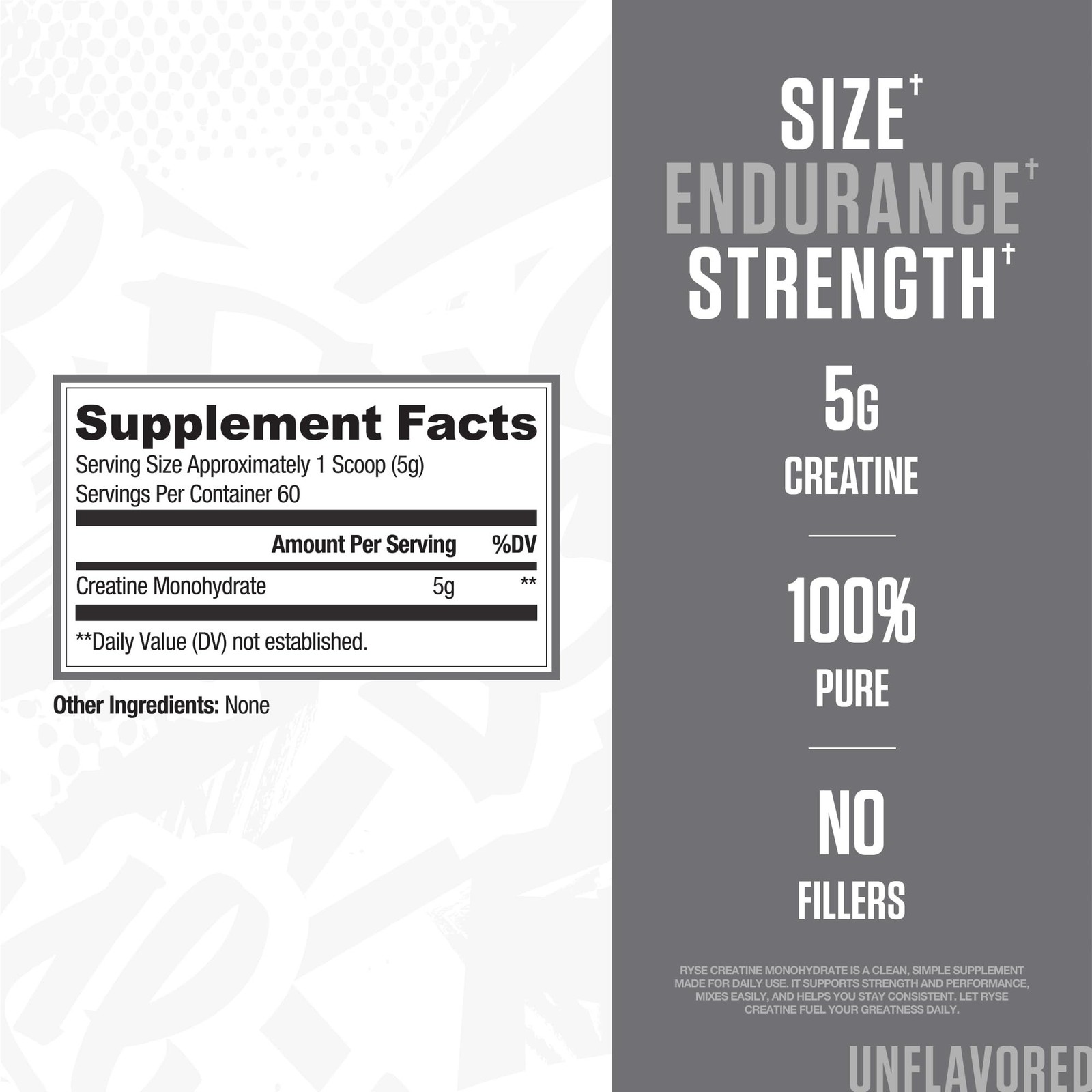 Ryse Element Series Creatine Monohydrate | Increase Lean Muscle Mass | Improv…