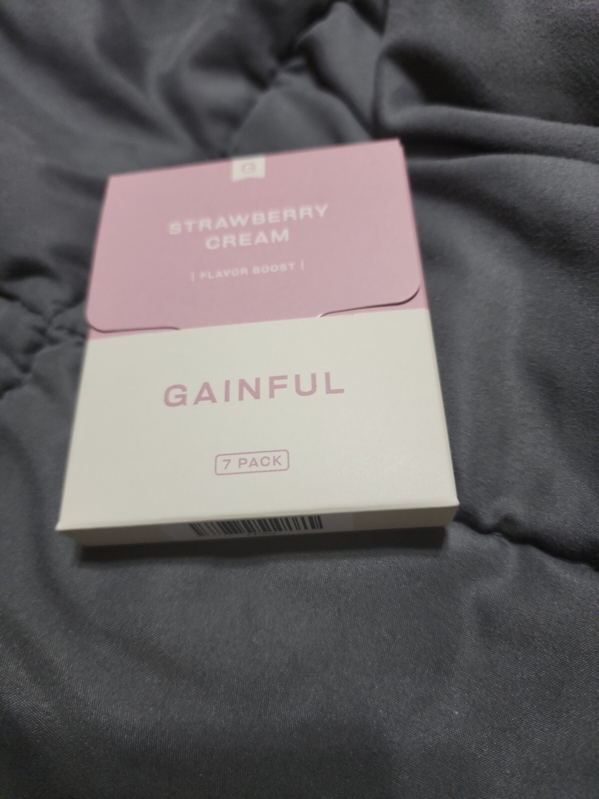 NEW Gainful Flavor Boost Packets Strawberry Cream 7 packets/1 box