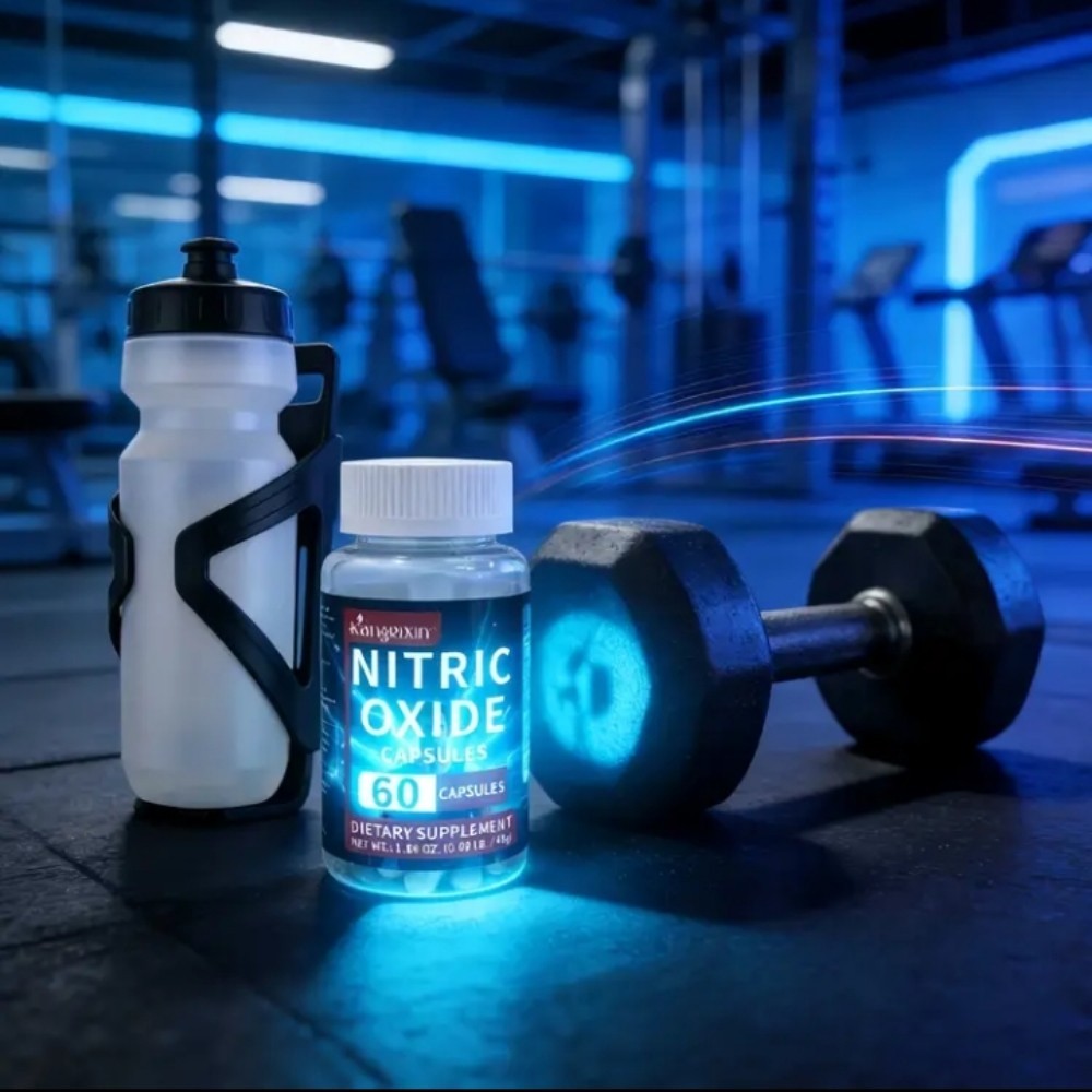 KangRixin Nitric Oxide Capsules L-Arginine 2 pack 120 Capsules