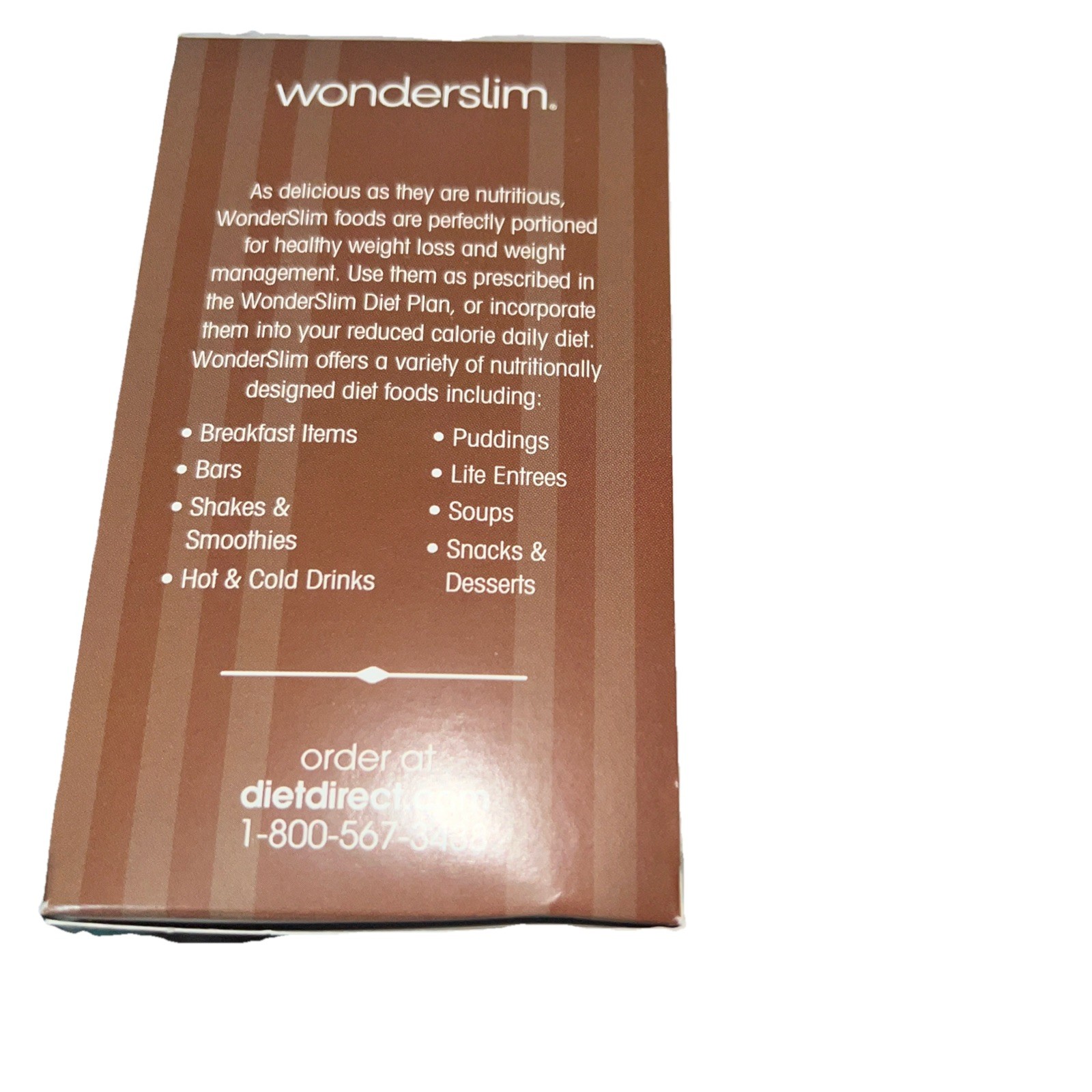WonderSlim Meal Replacement Shake, Chocolate Cream, Lot Of 2 Boxes 14 Packets