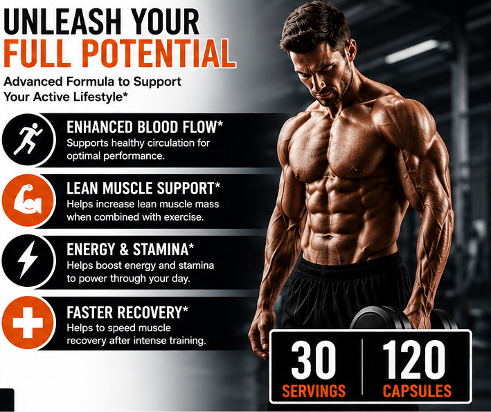1 Nitric Oxide Complex 3500mg Muscle Pump Growth Pills L-Arginine AAKG