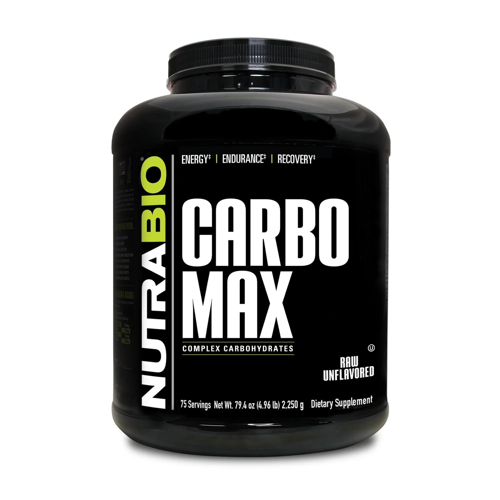 NutraBio CarboMax Maltodextrin Powder – Carbohydrate Powder for Sustained En…