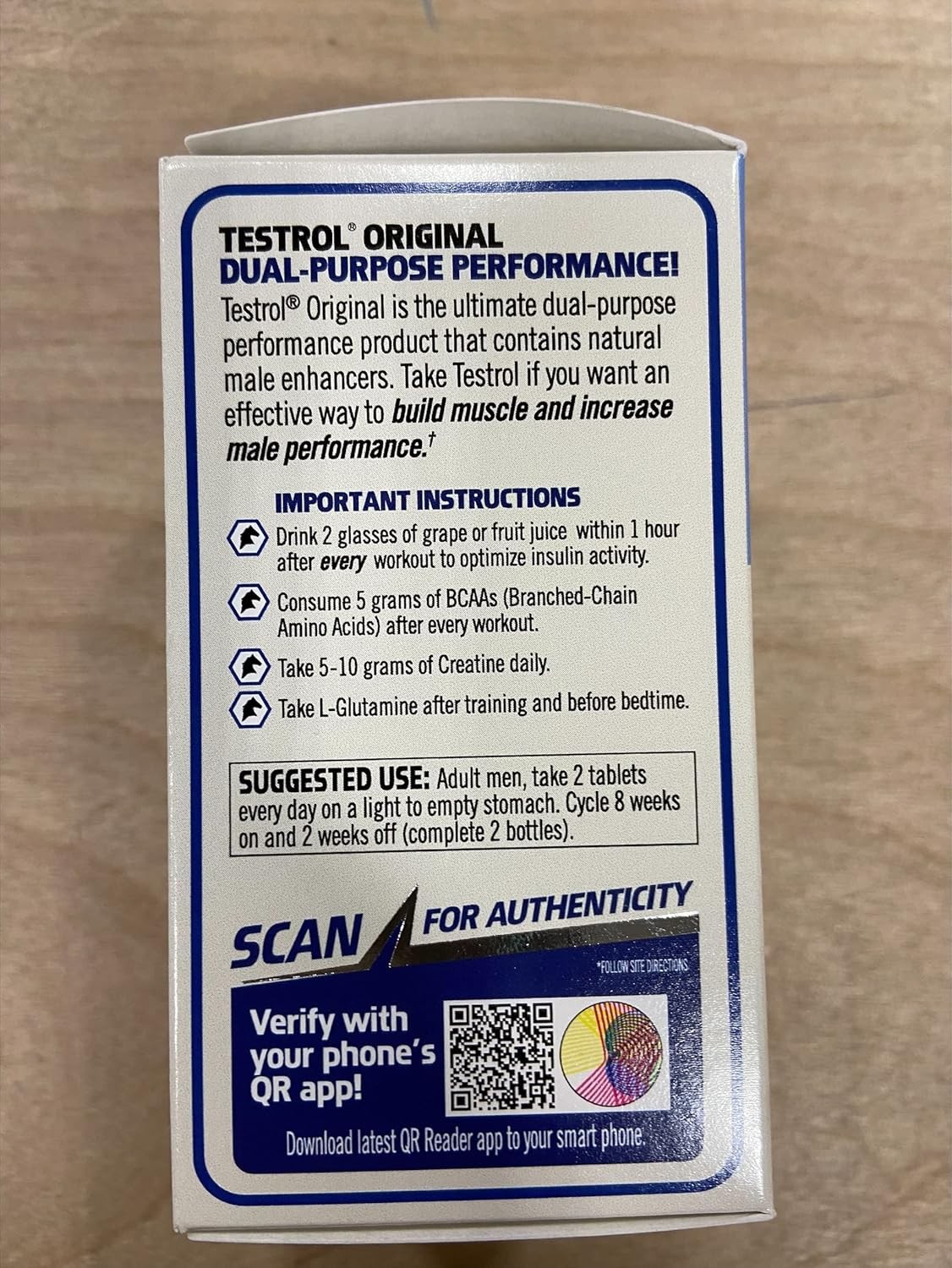 GAT Sport Testrol Original Test Booster | Male Performance, Vitality,…