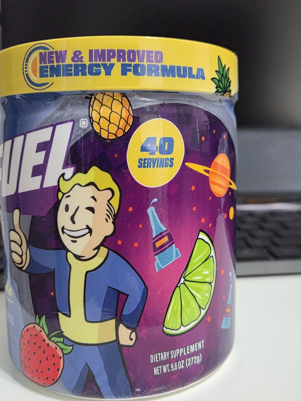 G Fuel Fallout Nuka Cola Tropical Citrus Berry Energy Formula 40 Serving 2.0
