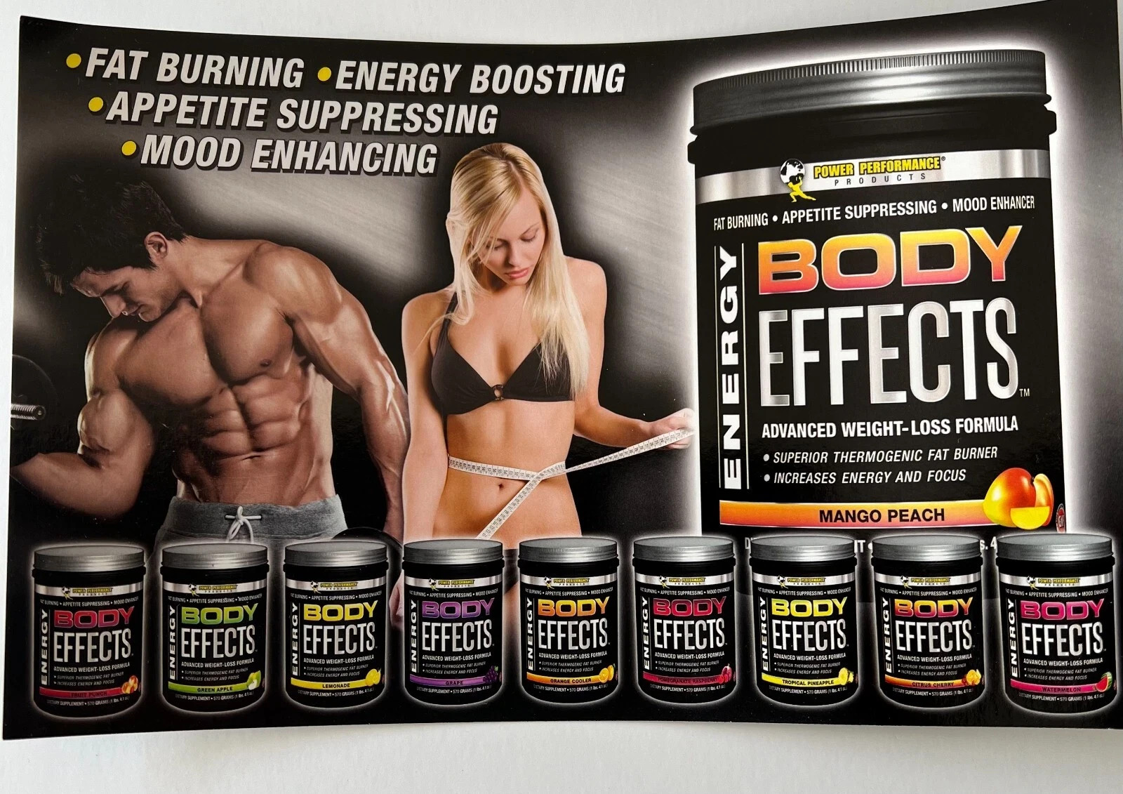 Body Effects Pre workout Weight Loss Energy Metabolism Focus (Fruit Punch)