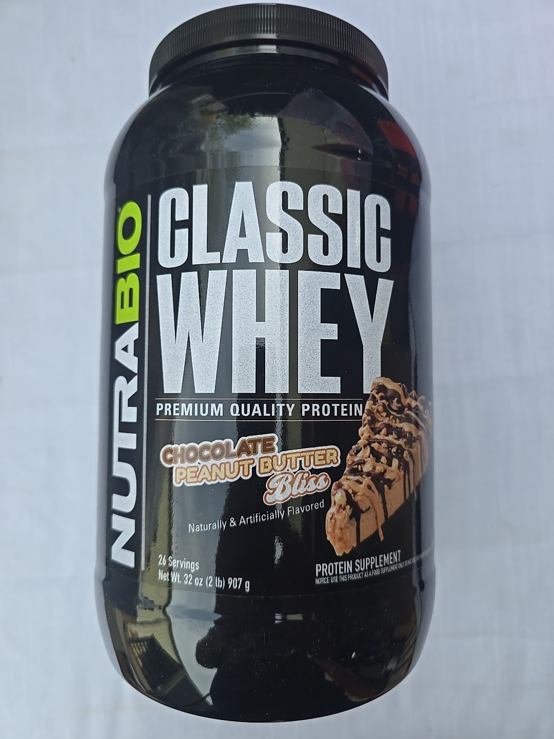 NUTRABIO CLASSIC WHEY Premium Quality 25g Protein WPC80 Clean Delicious 2lb