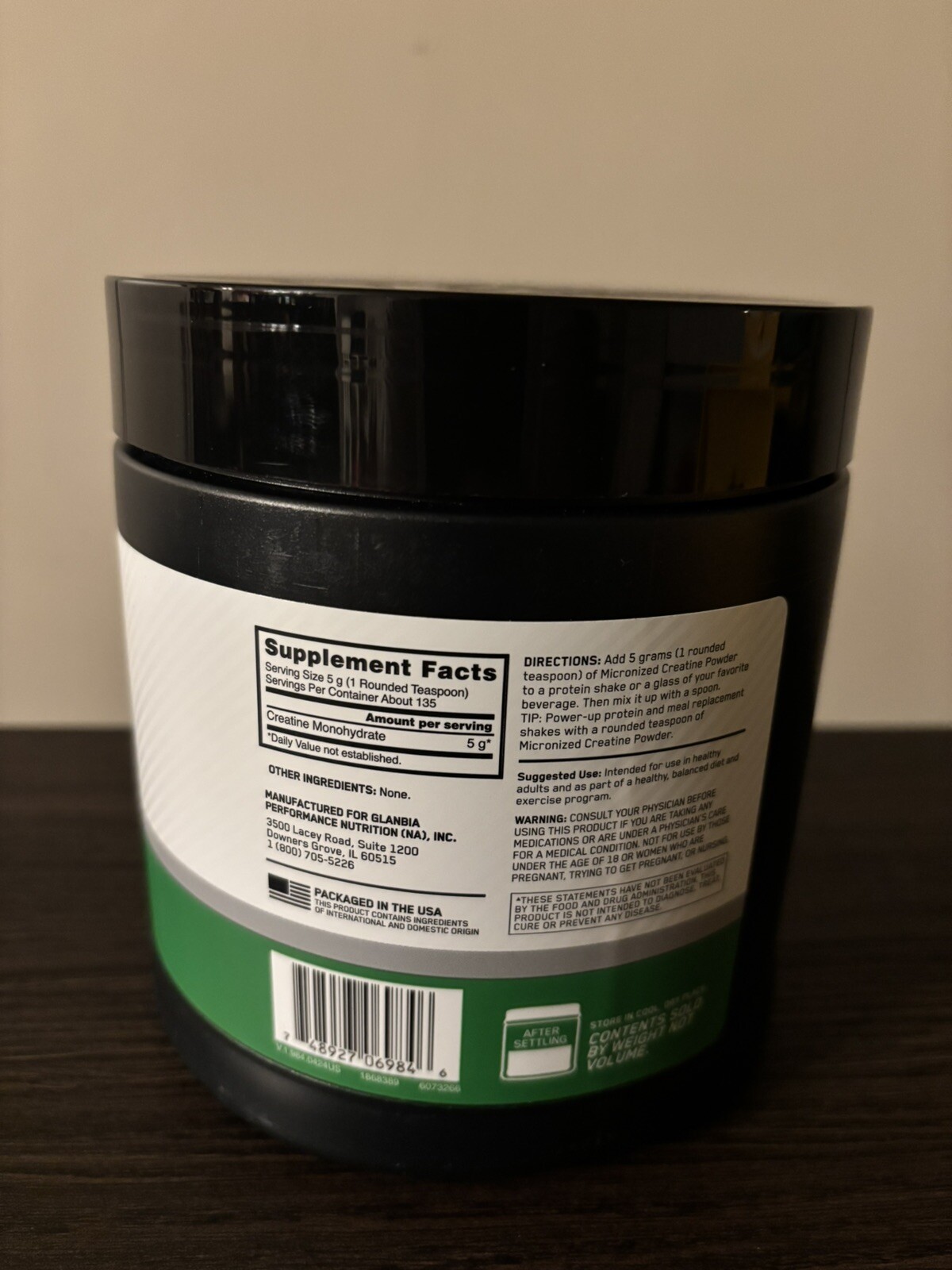 Creatine Monohydrate