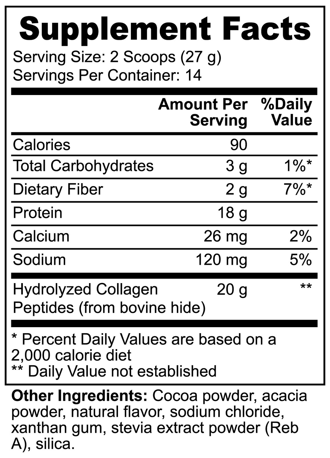 Chocolate Protein Elixir