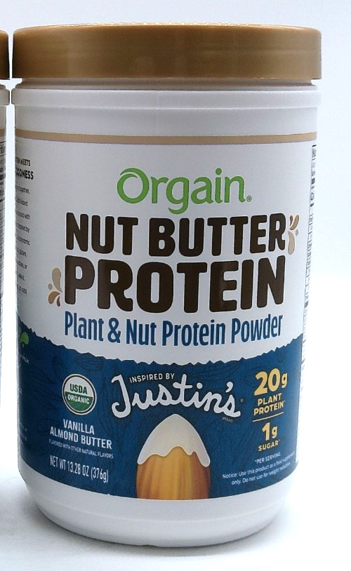 Orgain Nut Butter Protein, Vanilla Almond Butter, 13.28 Oz., Exp. 2/27