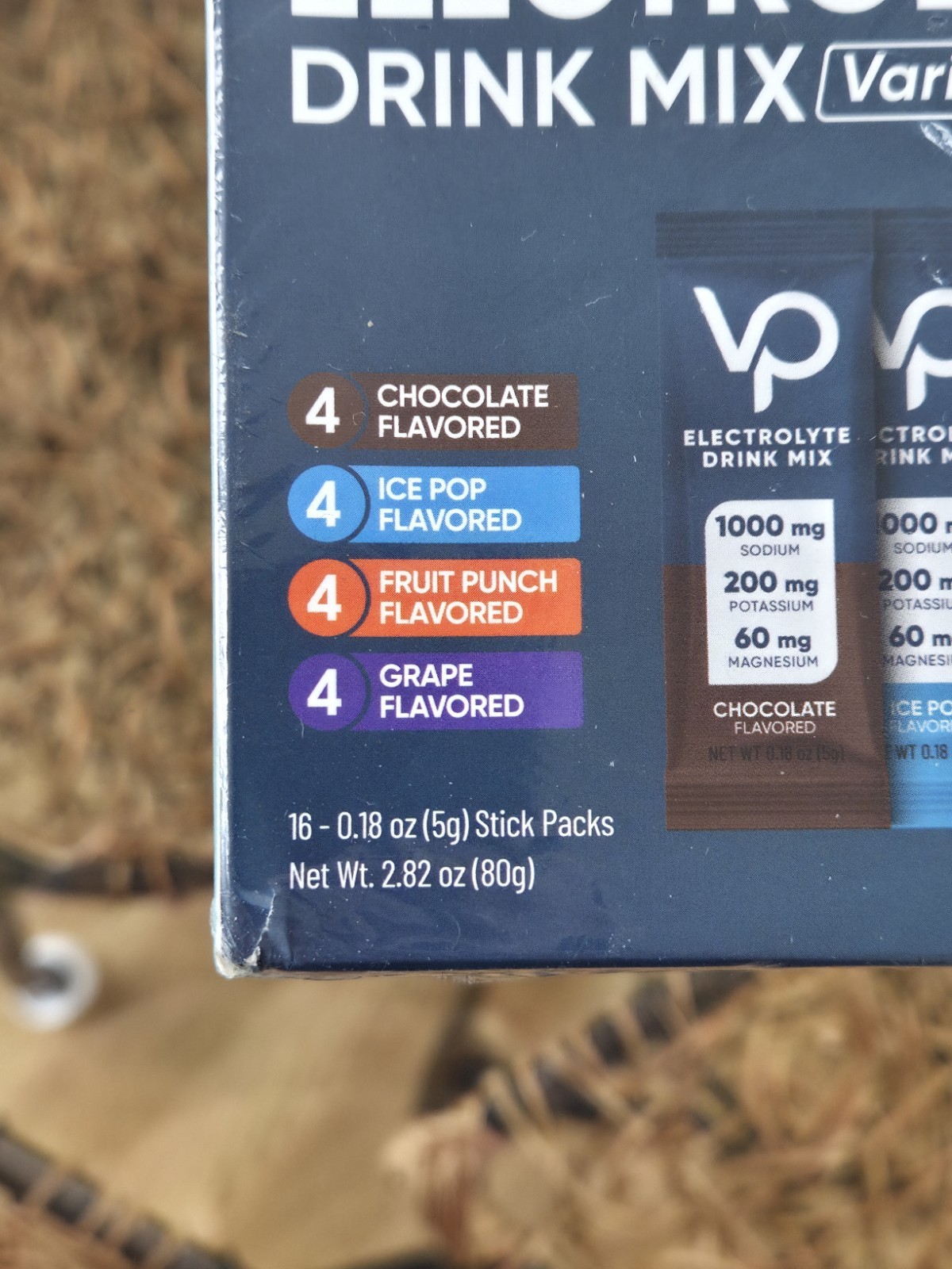Venture Pal Sugar Free Electrolyte Drink Mix Variety 32 Packets Total EXP 9/2027
