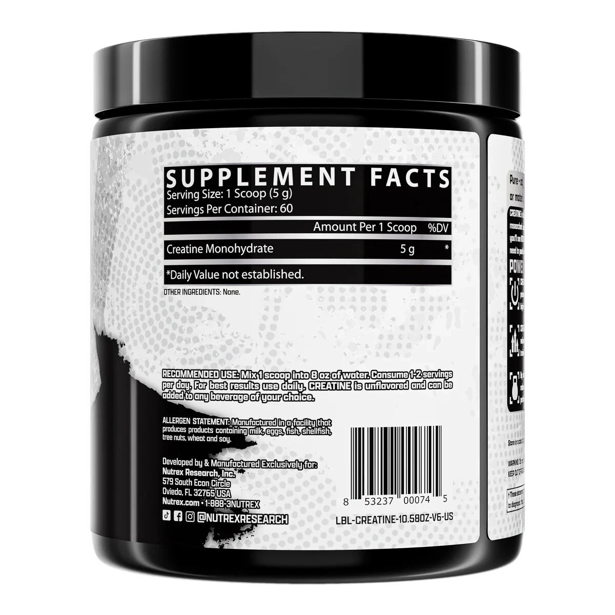 Nutrex – Creatine Monohydrate 300g