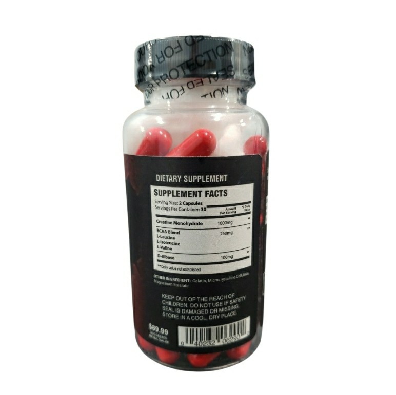 JACK’D Strength Power Lean Mass 60 Capsules