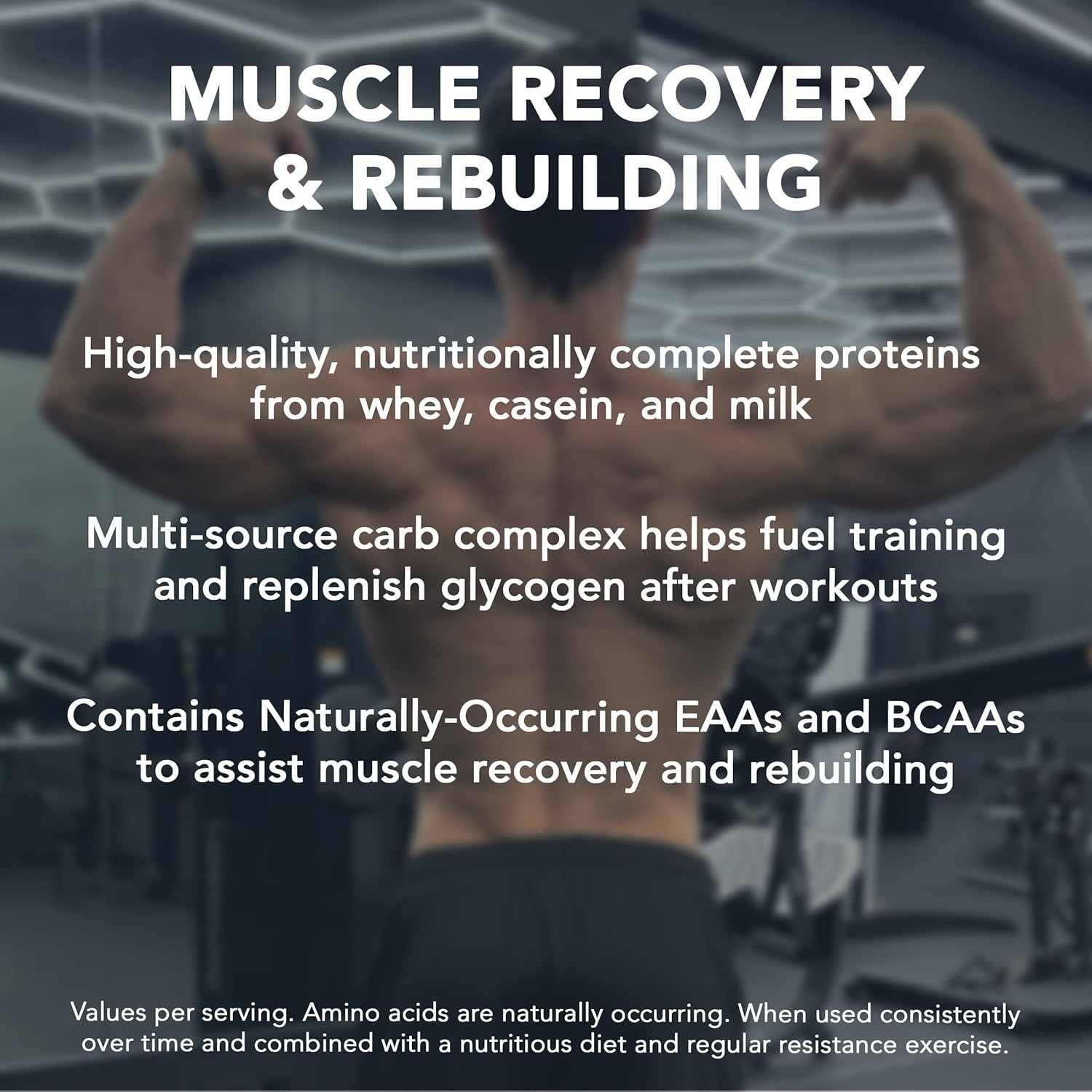 Clean Gainer Soft Serve Vanilla Protein Powder – 30g Protein & 550 Calories