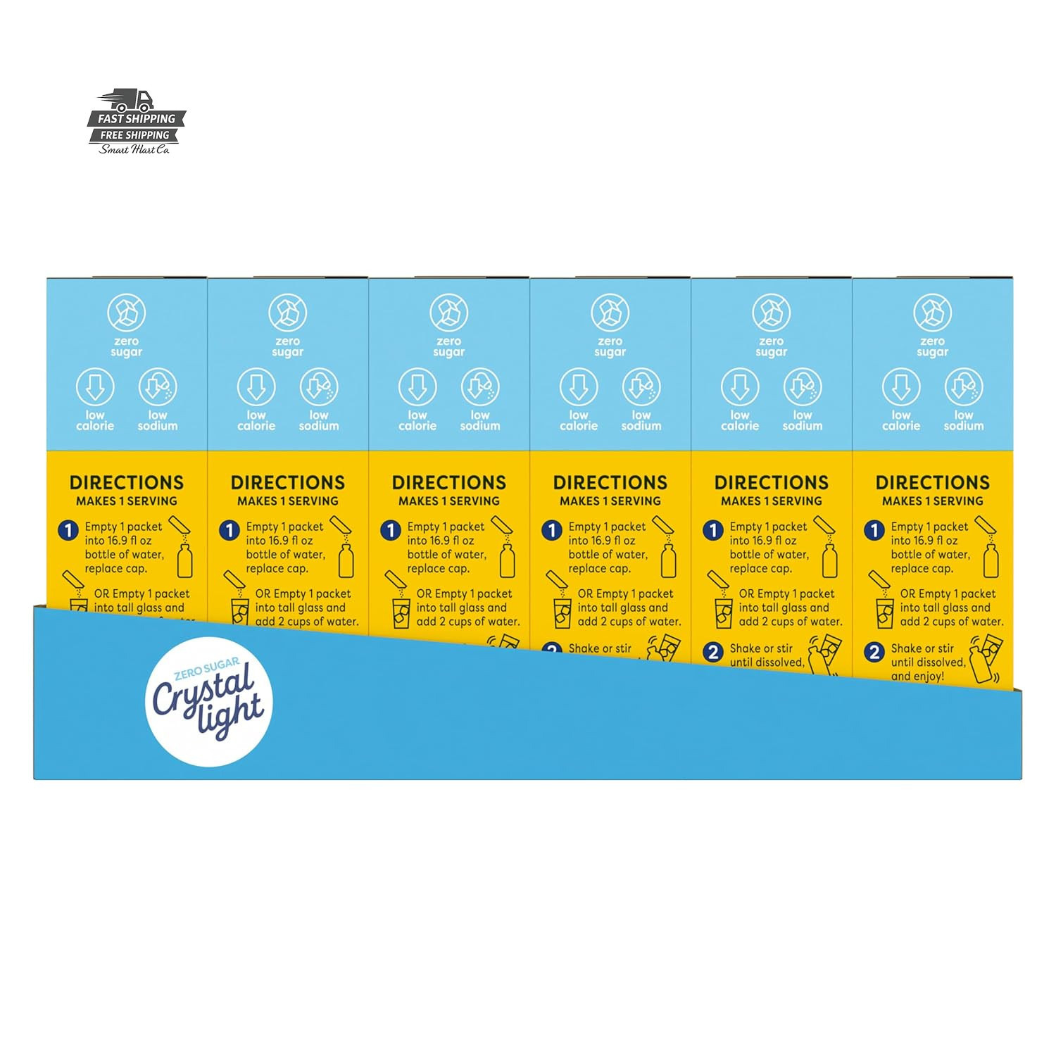 Crystal Light Lemonade Drink Mix Zero Sugar 120 Packets