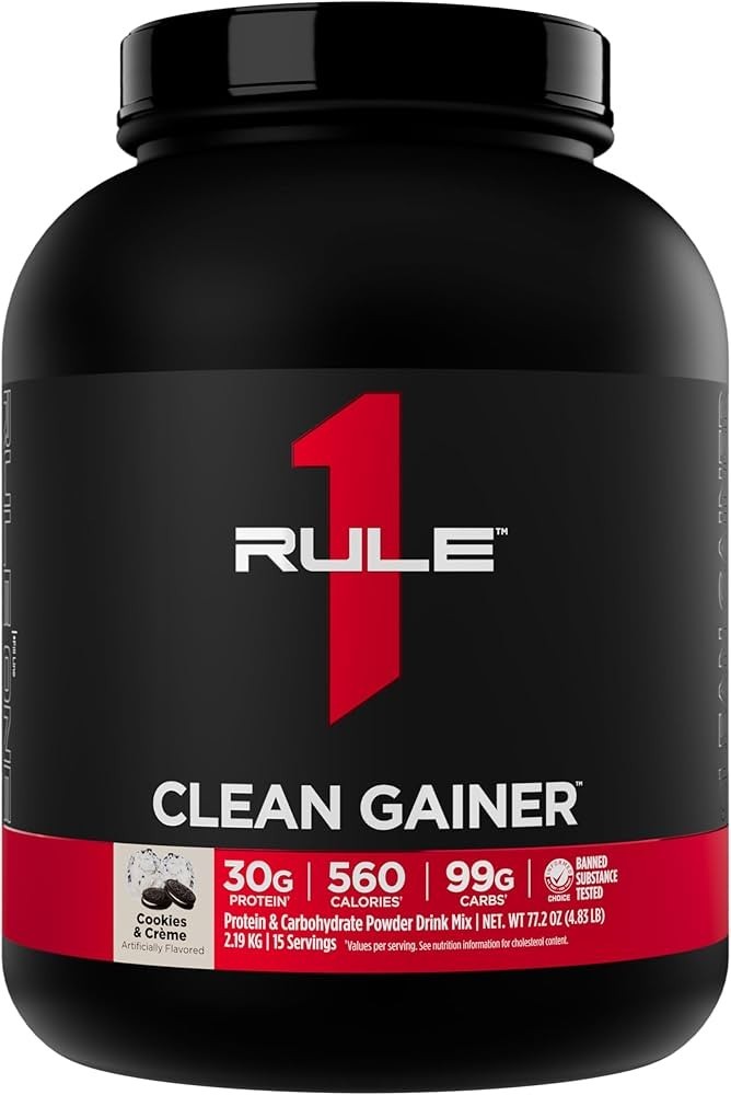 CLEAN GAINER RULE 1 COOKIES AND CREAM 5 lbs (2,275 g)