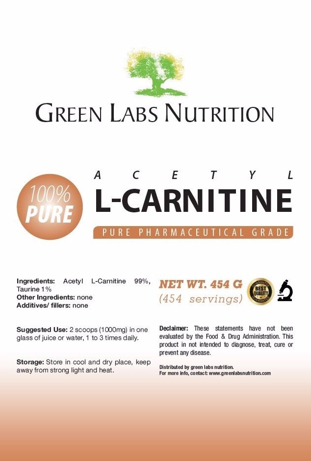 Acetyl L-Carnitine ALCAR Powder 454g – Energy, Focus, Brain & Pharma Grade
