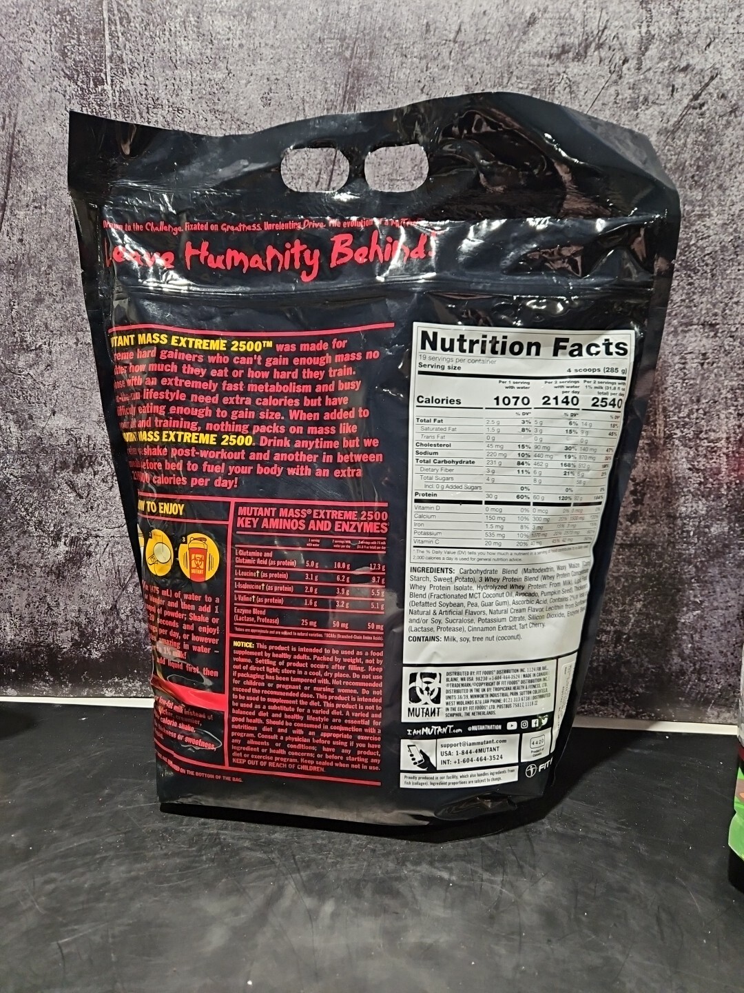 Weight Gainer Protein Powder – Mass Builder for Bulking and Lean Mas usa.