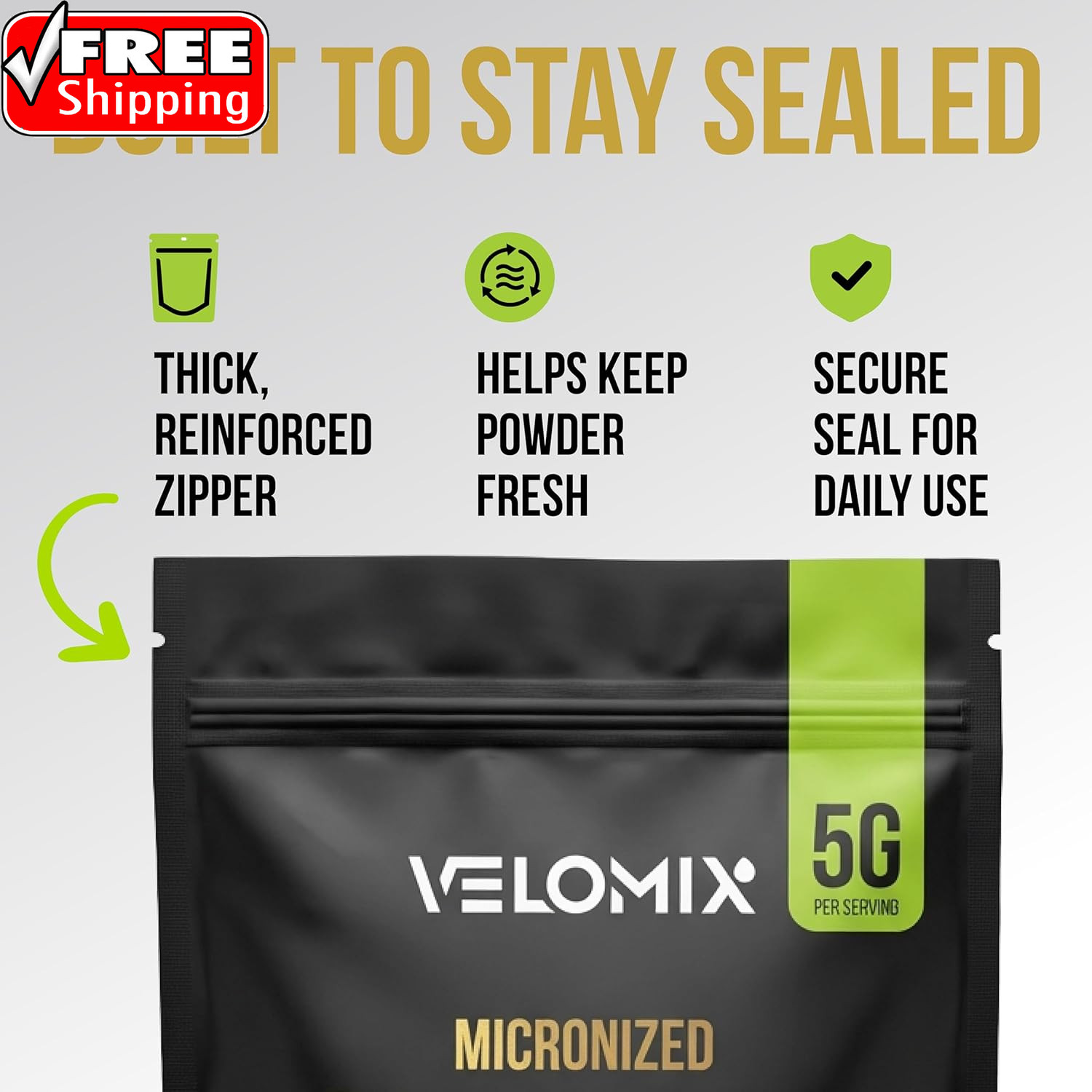Micronized Creatine Monohydrate Powder – 100% Pure Creatine Powder Unflavored an