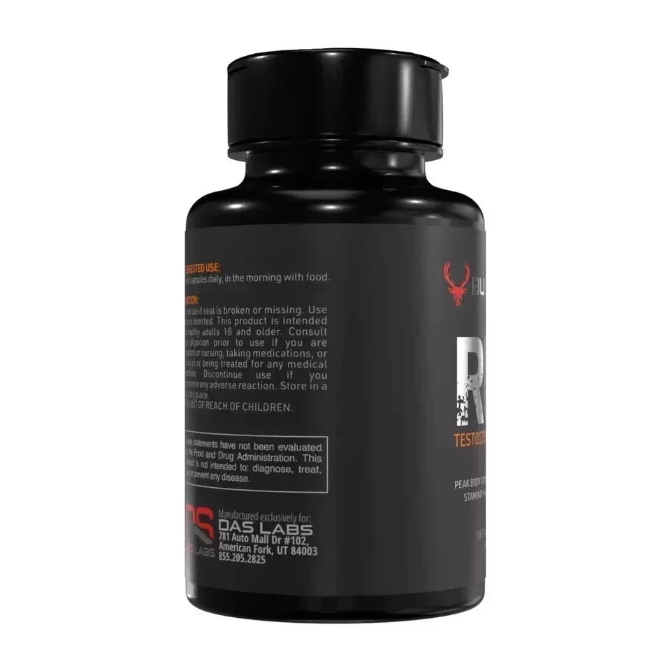 BUCKED UP RUT Testosterone Support Supplement 90 Caps Free Shipping
