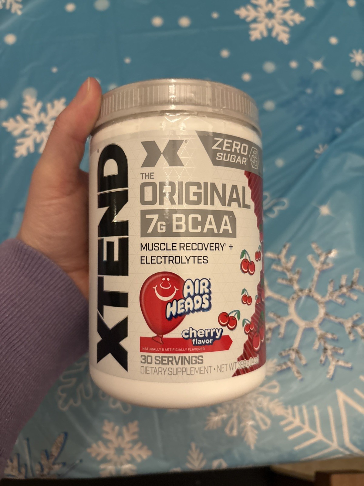 Original BCAA Powder Airheads Candy Flavor, 7g BCAA and 2.5g L-Glutamine, Sug…