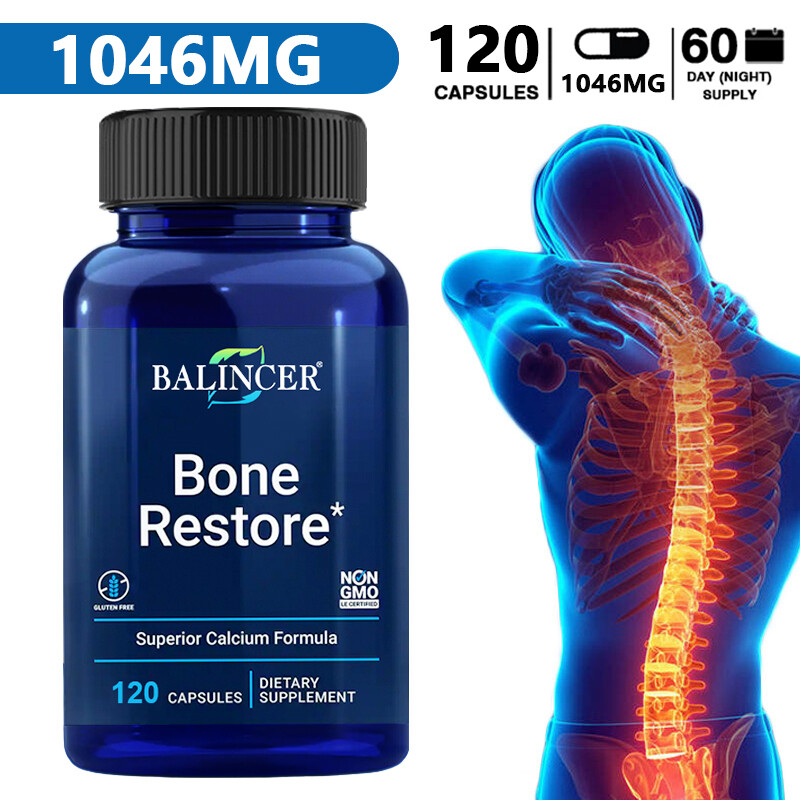 Bone Repair Supplement, Excellent Calcium Formula, Non-GMO，Gluten Free