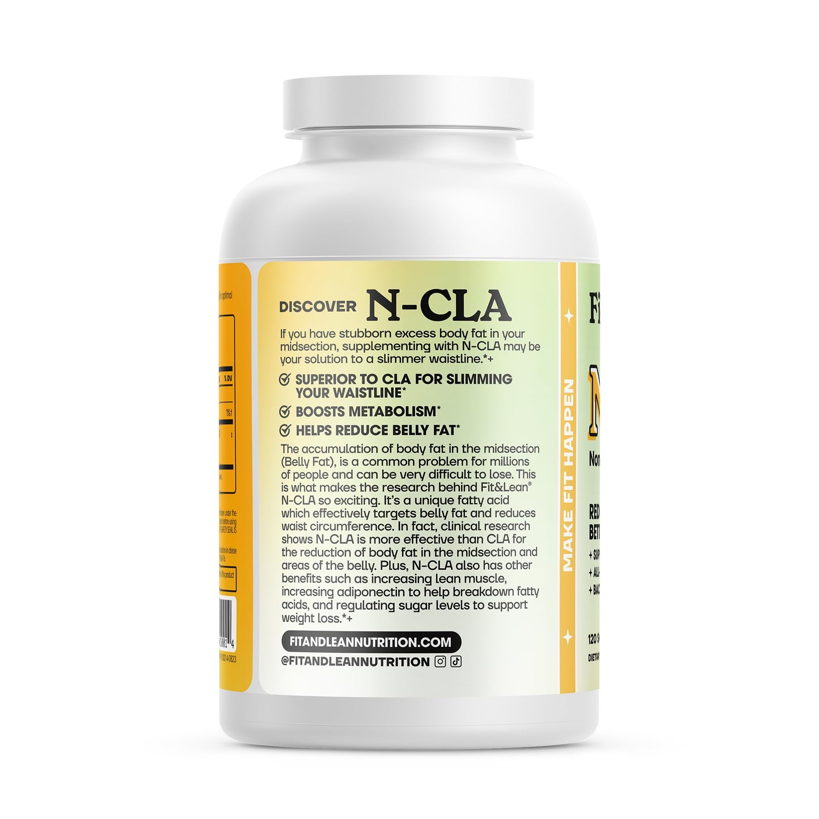 N-CLA, Weight Loss Supplement, Reduces Belly Fat Better Than CLA, Boost Metab…