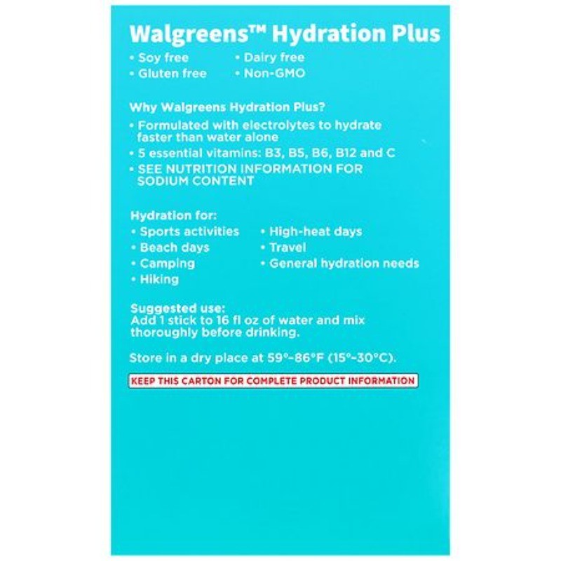 Hydration Plus Electrolyte Drink Mix Lemon Lime, Ice Pop, Strawberry & Passion