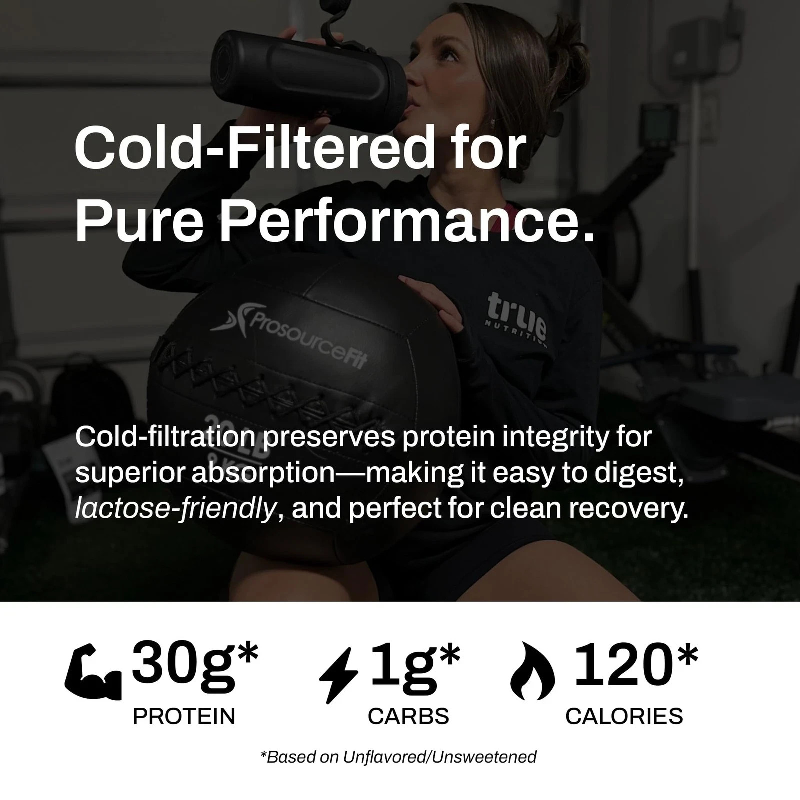Chocolate Whey Protein Isolate Cold-Filtration – 100% Whey Protein Powder – 2…