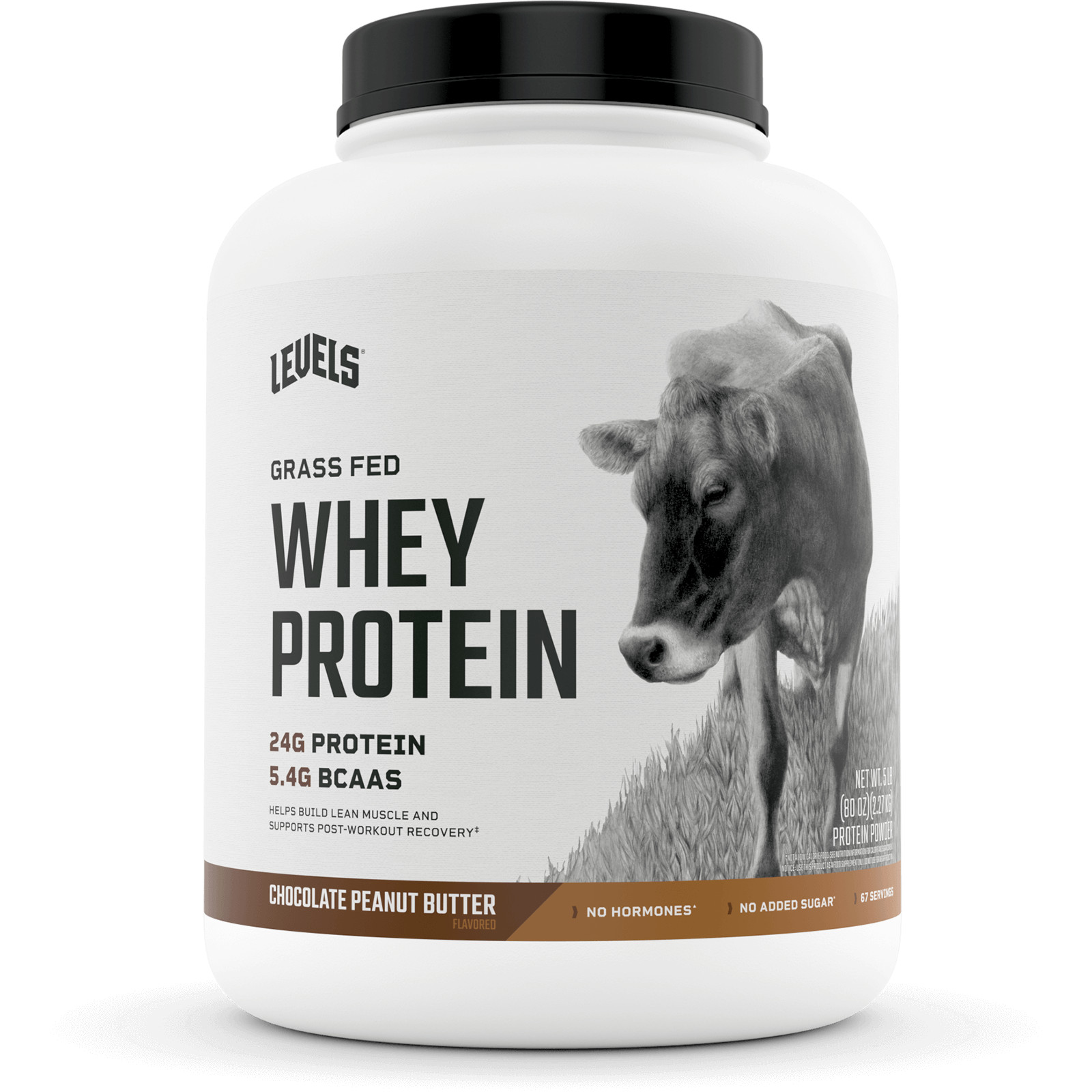 Levels Grass Fed 100% Whey Protein – 9 Flavors! – CHOOSE FLAVOR – 5 LB