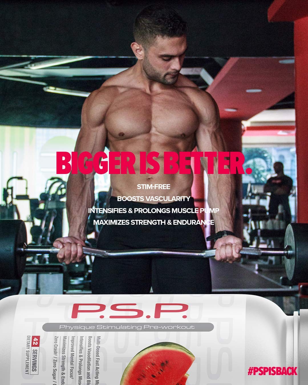 Metabolic Nutrition P.S.P. Physique Stimulating Preworkout 672G Zero Sugar