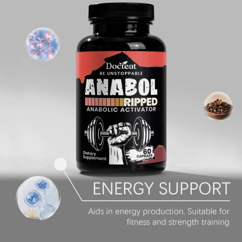 Hardcore – 2026 1-3PACK | Anabol – 60 Softgels Anabolic Muscle Builder Premium