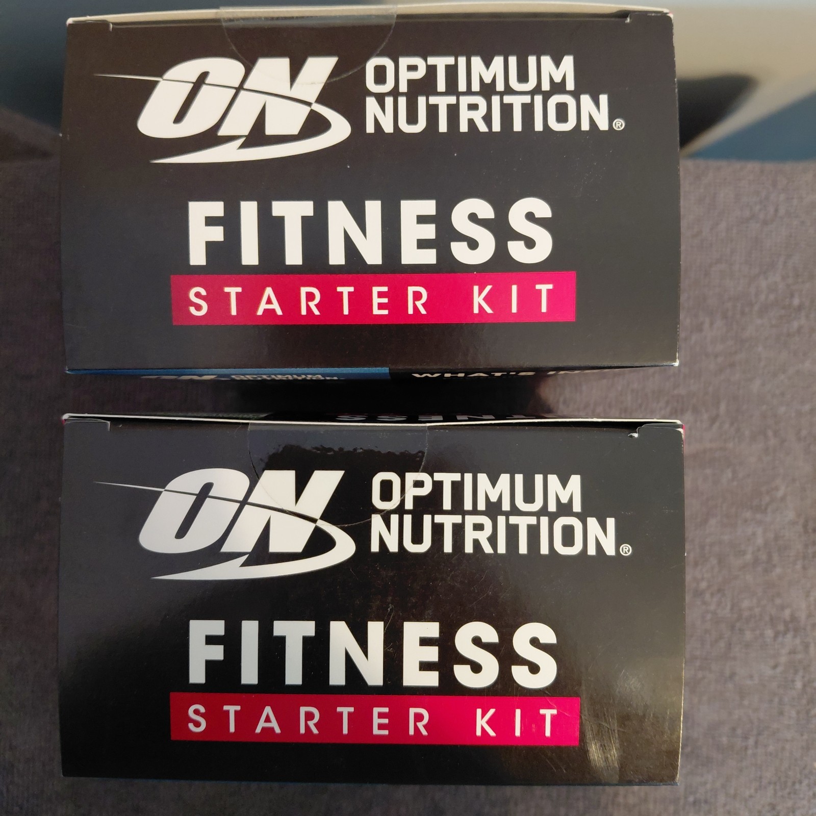 NIB Optimum Nutr. Starter Kit Creatine Amin-o-energy And Whey Protein – 2 Boxes