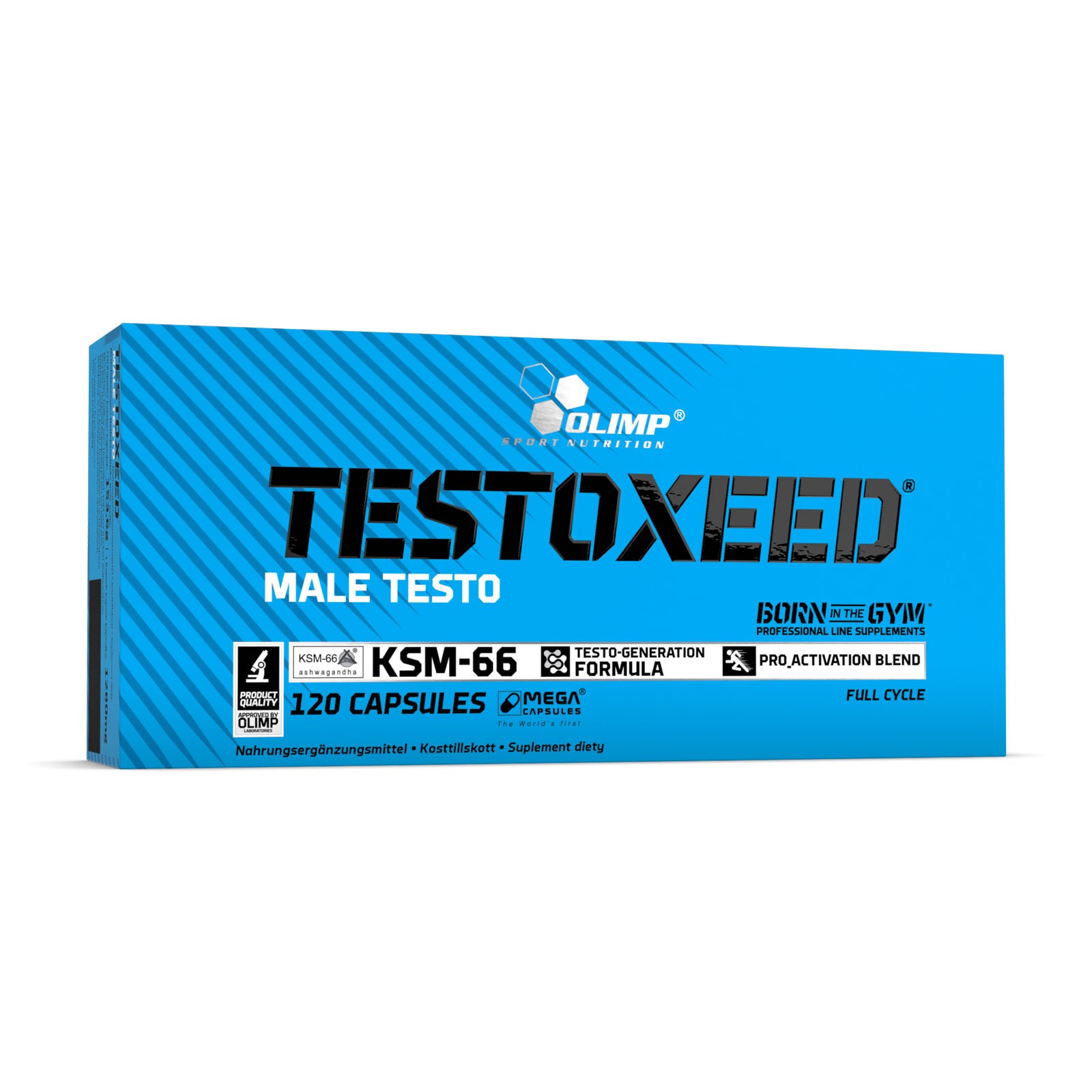 TESTOXEED 120-240 Capsules – Testosterone Booster with DAA, Ashwagandha & Zinc