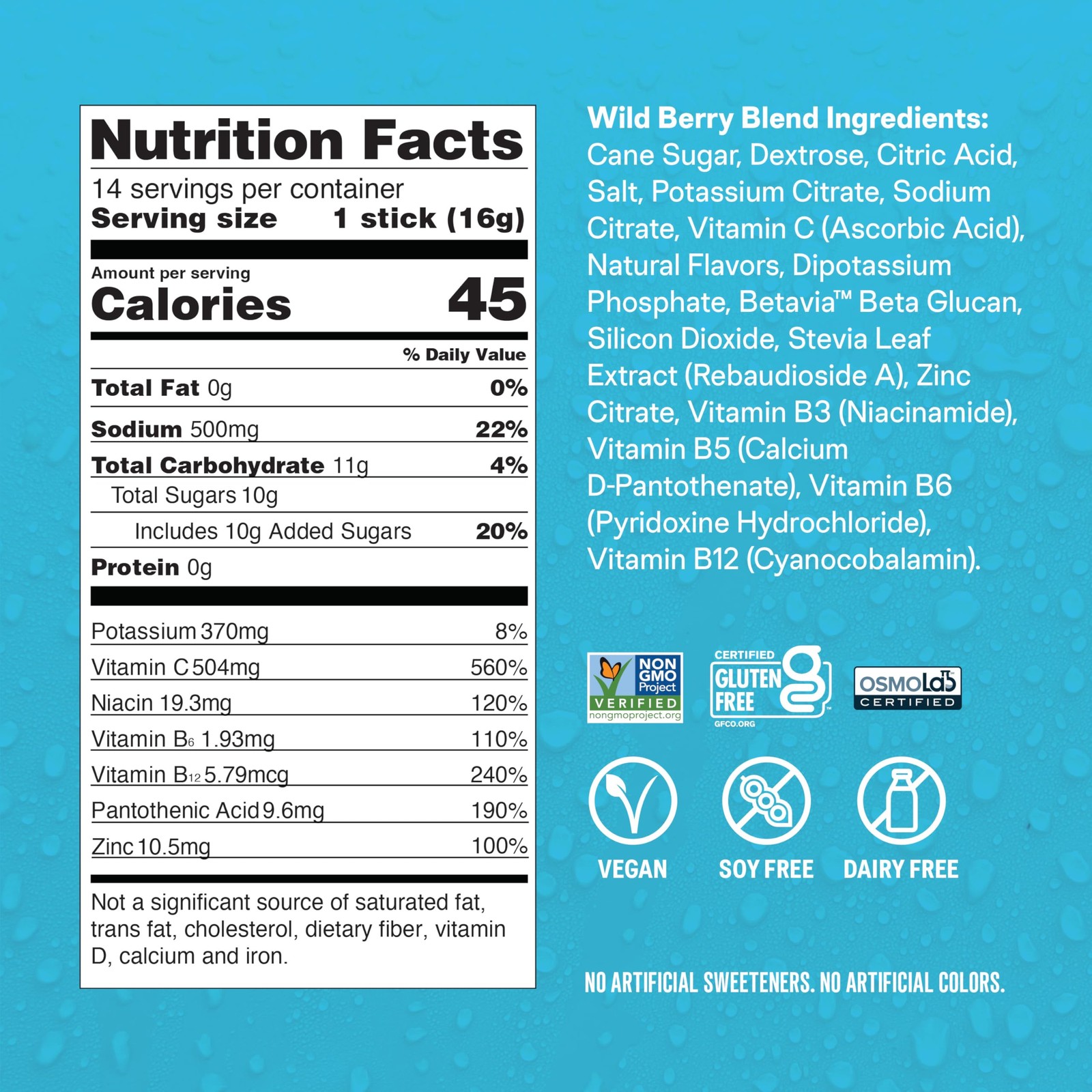 Liquid I.V.® Hydration Multiplier +Immune Support – 0.56 Ounce (Pack of 14)