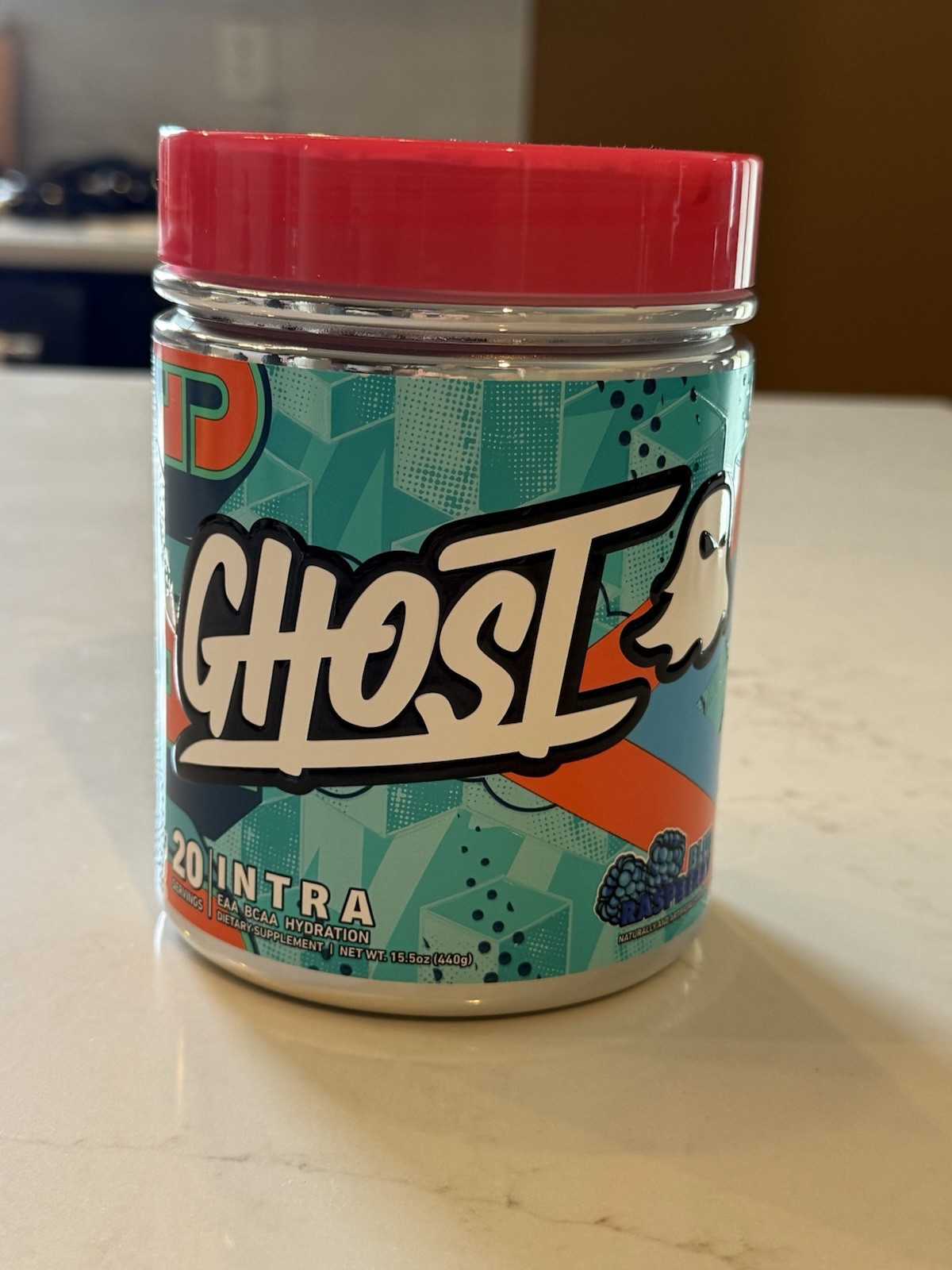 Ghost Lifestyle Intra Workout Eaa and Bcaa Supplement 20 Servings Pack of 1