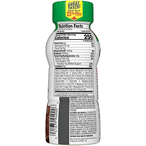 BOOST High Protein Balanced Nutritional Drink, Rich Chocolate, 8 Ounce Bottle…