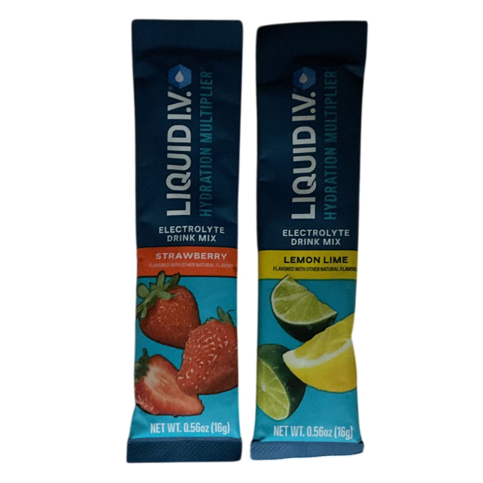 Liquid I.V. Hydration Lemon-Lime and Strawberry 28 sticks EXP 05/04/28