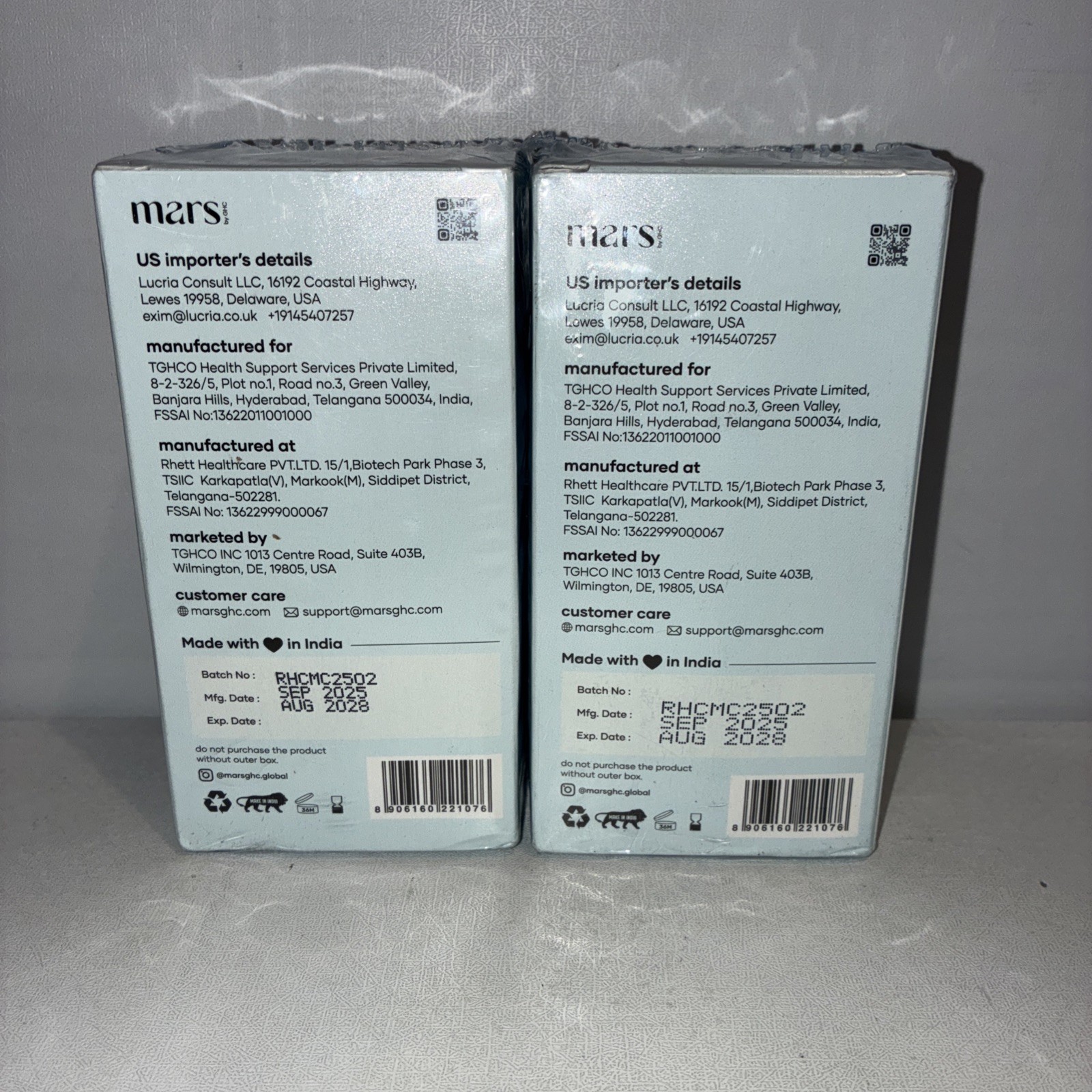 Lot Of 2-Mars Micronized Creatine Monohydrate Caps -Exp 08/2028